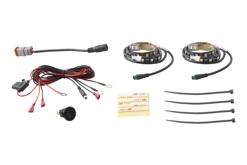 Diode Dynamics RGBW Grille Strip Kit 2pc Multicolor thumbnail 2