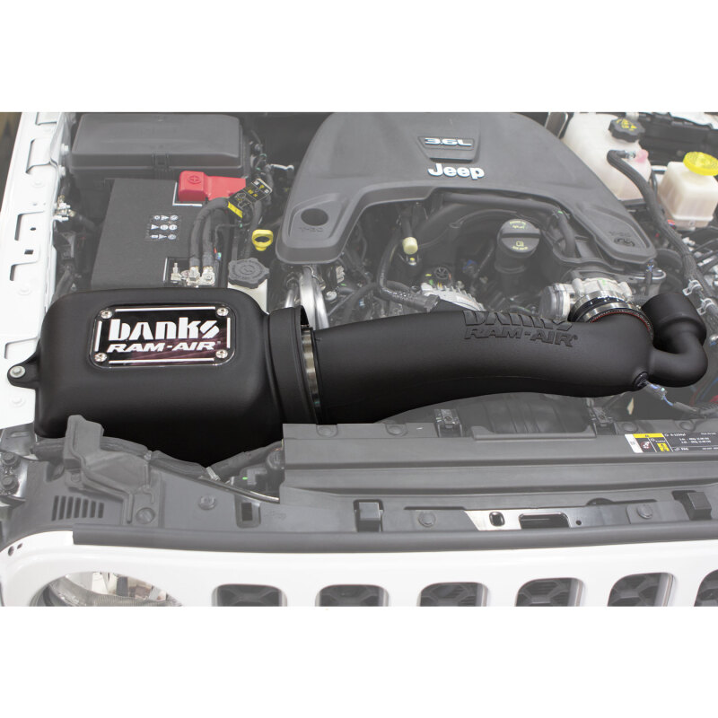 Banks Power 18-20 Jeep 3.6L Wrangler (JL) Ram-Air Intake System - Dry Filter thumbnail 8
