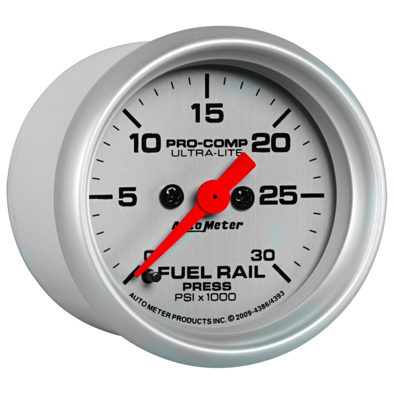 AutoMeter Gauge Rail Pressure (Ram 5.9L) 2-1/16in. 30Kpsi Digital Stepper Motor Ul