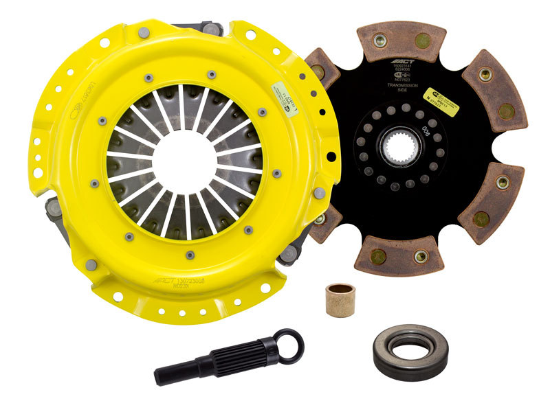 ACT 1991 Nissan 240SX XT/Race Rigid 6 Pad Clutch Kit thumbnail 4