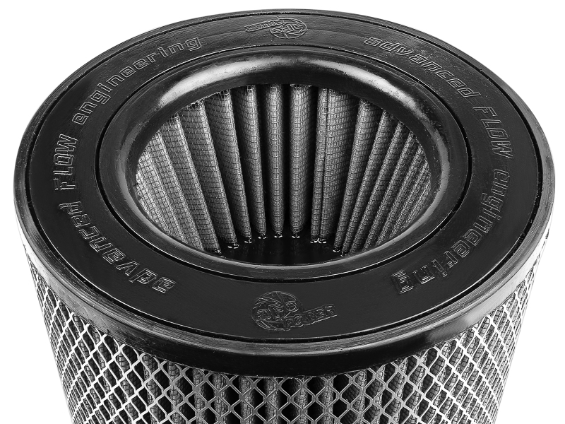 aFe Magnum FLOW Pro DRY S Air Filters 21-91128 Filter, S, Cylindrical, Synthetic, Gray, 5.50 in. Inlet Flange I.D., 7.00 in. Length, Each thumbnail 4
