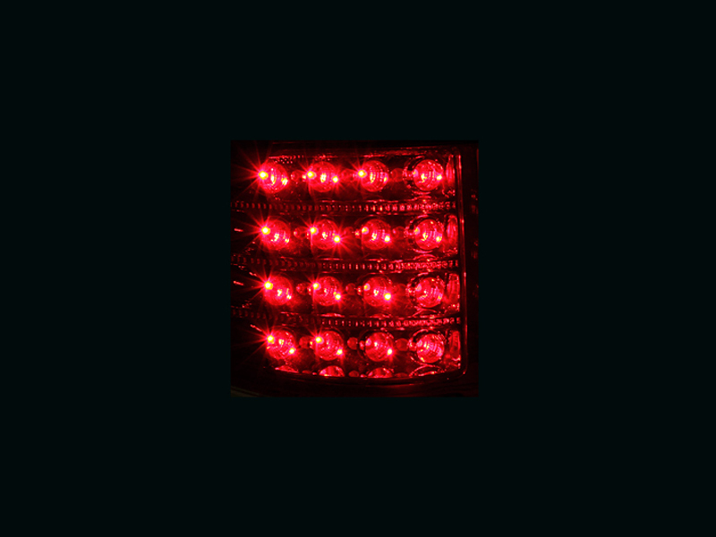 ANZO 2004-2008 Ford F-150 LED Taillights Red/Clear thumbnail 7