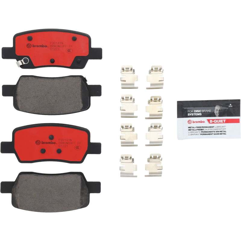 Brembo OE 22-24 Hyundai Santa Cruz/21-23 Santa Fe/22-24 Kia Carnival Ceramic Brake Pad - Rear thumbnail 2