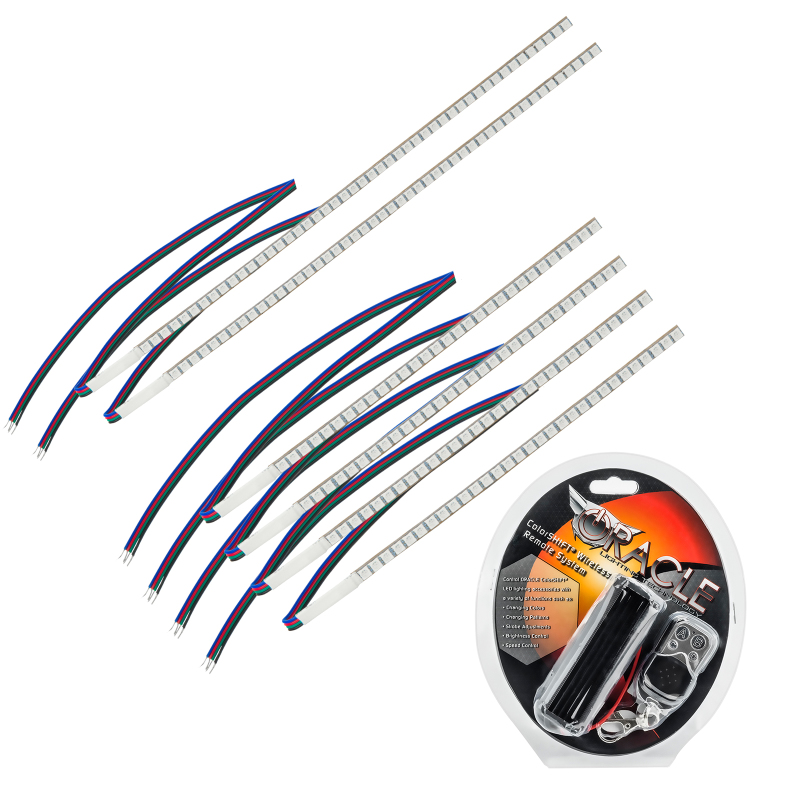 Oracle 17-19 Ford F-250/F-350 Superduty Headlight DRL Upgrade Kit - ColorSHIFT thumbnail 3
