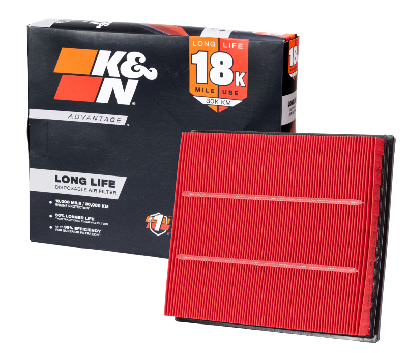K&N Advantage Air Filter 18K Miles BMW 116I L4-1.6L F/I 2011-2015 thumbnail 3