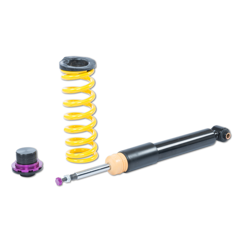 KW Street Comfort Coilover Kits 1802000F Kits, Comfort, 0.6 - 1.6 in. Lowered Front, 0.8 - 1.8 in. Lowered Rear, Natural/Black Shocks, Yellow Springs, BMW, Kit thumbnail 8