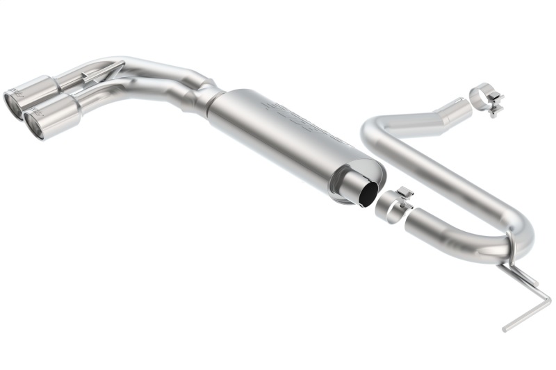 Borla 2017 Chevrolet Cruze RS 1.4T FWD 2.25in SS S-Type Rear Section Exhaust thumbnail 4