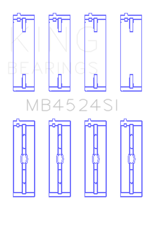 KING Performance Main Bearings
