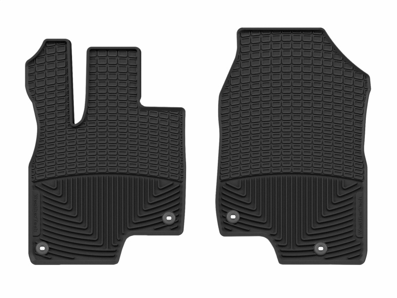 WT Rubber Mats - Front - Blk