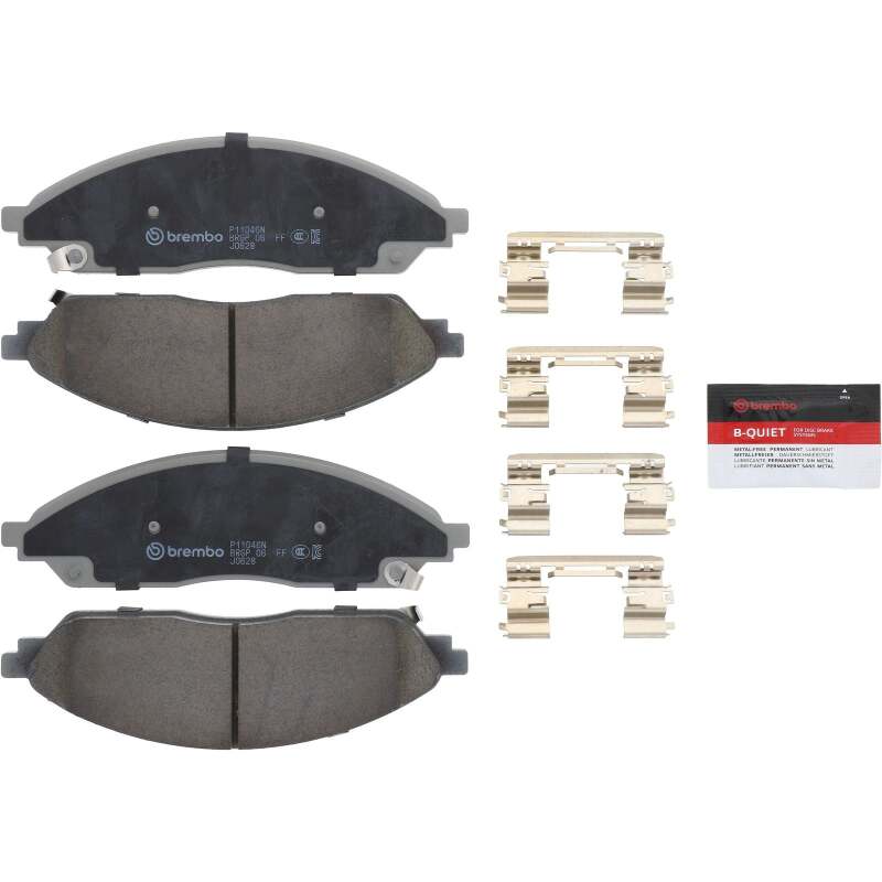 Brembo OE 22-24 Chrysler Grand Caravan/22-24 Jeep Grand Cherokee/L Ceramic Brake Pad - Front thumbnail 2
