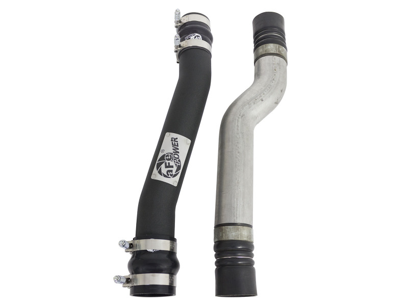 BladeRunner 3 IN Aluminum Hot Charge Pipe Black