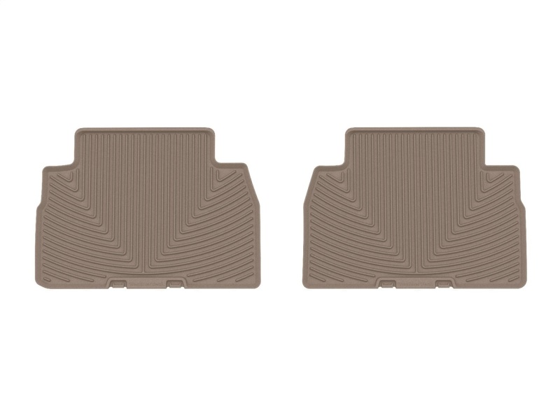WT Rubber Mats - Rear - Tan
