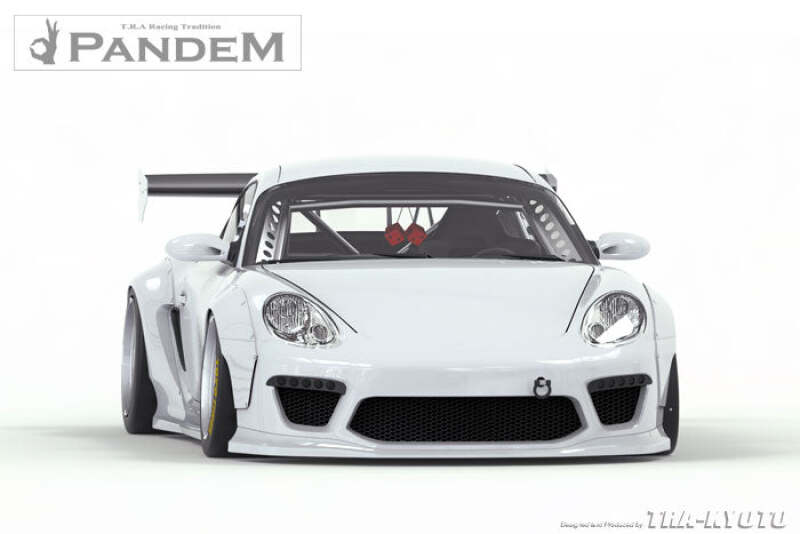 GReddy 05-08 Porsche Cayman (987.1) Rocket Bunny Full Wide-Body Aero Kit w/o Wing thumbnail 7
