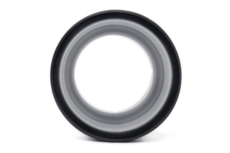 Dinan Double-Walled 4in Clamp-On Exhaust Tip - Black - 4in Outlet / 2.75in Inlet thumbnail 5