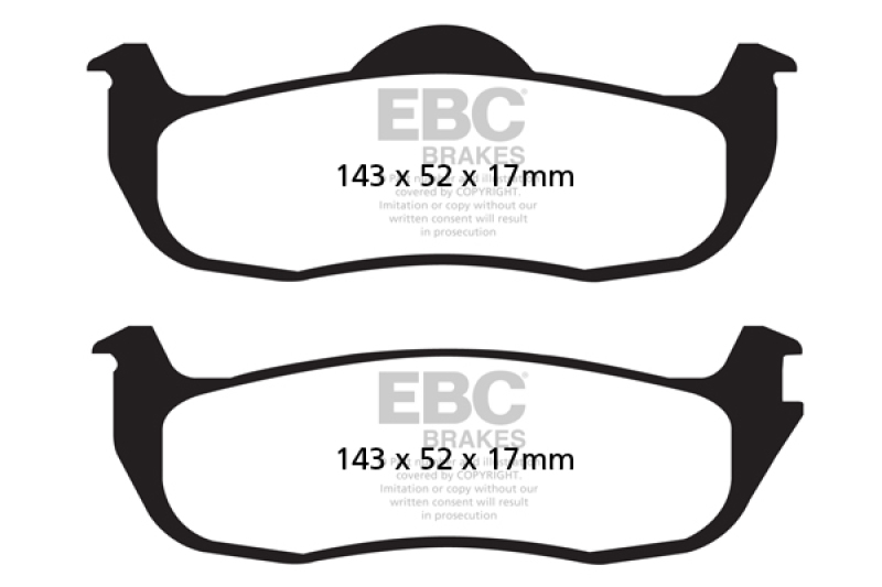 EBC S15 Brake Pad and Rotor Kit (1x ebcUSR7362, 1x ebcED91707) thumbnail 8