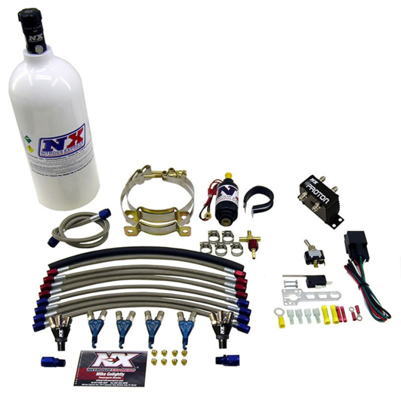 Nitrous Express 4 Cyl Proton Nitrous Kit w/2.5lb Bottle thumbnail 2