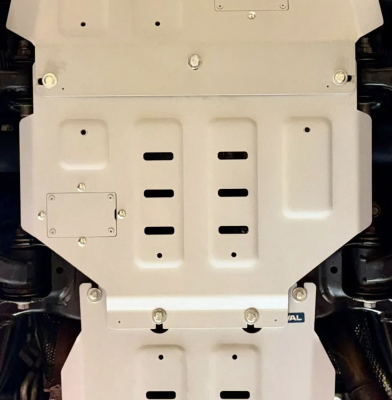 Rival 2007-2021 Toyota Land Cruiser   Aluminum Transmission Skid Plate