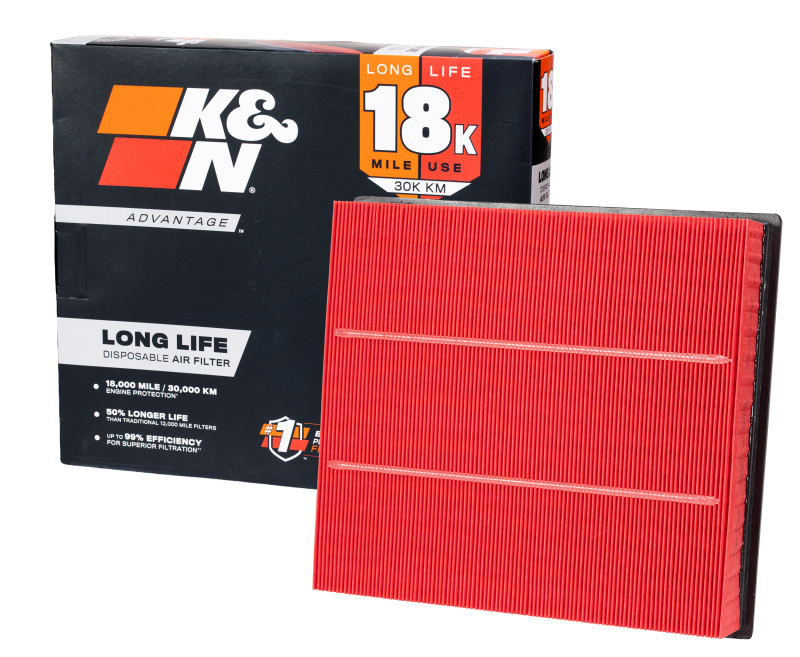 K&N Universal Air Filter 5in Flg 8-1/2in B 5in T 10-1/2in H Xd Gen 3 thumbnail 3