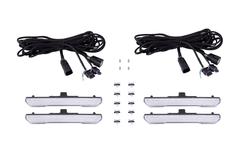 Diode Dynamics 20-21 Sierra 2500/3500 HD LED Sequential Sidemarkers Clear Set thumbnail 3