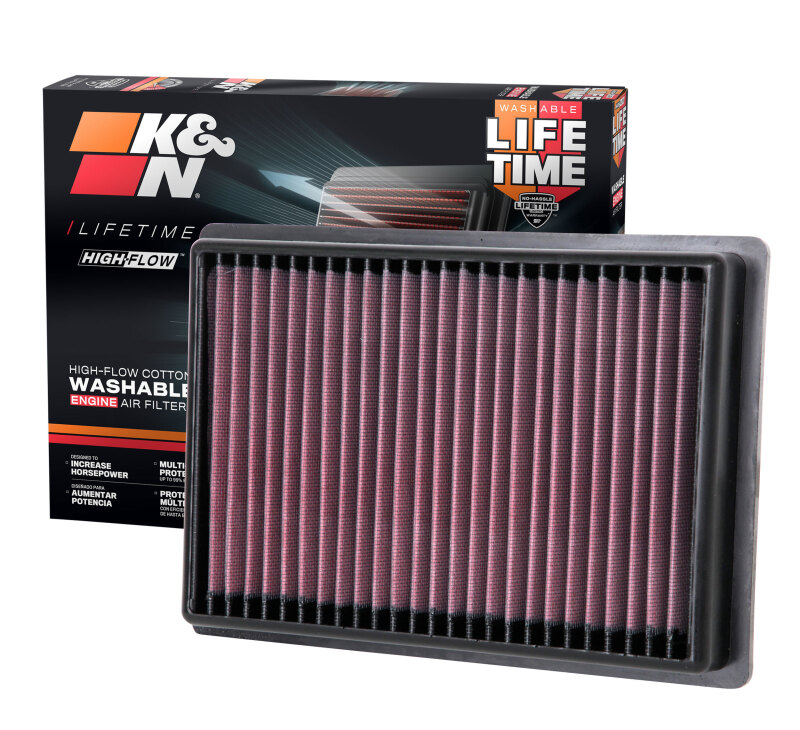 K&N 16-19 Lexus RX450H V6-3.5L F/I Replacement Drop In Air Filter thumbnail 2