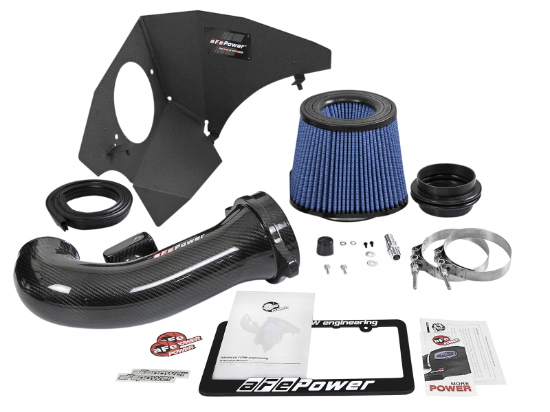 aFe Track Series Carbon Fiber Pro 5R AIS - 16-19 Chevrolet Camaro SS V8-6.2L thumbnail 9