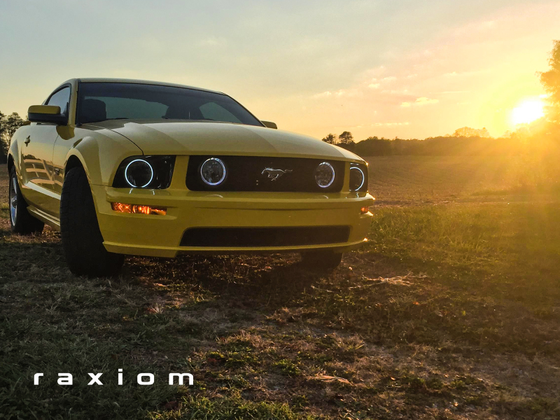 Raxiom 05-12 Ford Mustang GT LED Halo Fog Lights (Smoked) thumbnail 5
