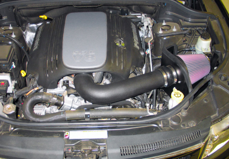 K&N 11-14 Jeep Grand Cherokee 5.7L V8 Performance Intake Kit thumbnail 4