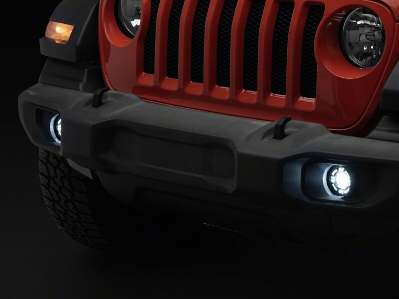Raxiom 18-26 Jeep Wrangler JL V2 LED Fog Lights with Amber Turn Signal thumbnail 8
