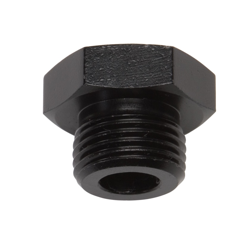 Russell Performance -8 AN Straight Thread Plug (Black) thumbnail 9