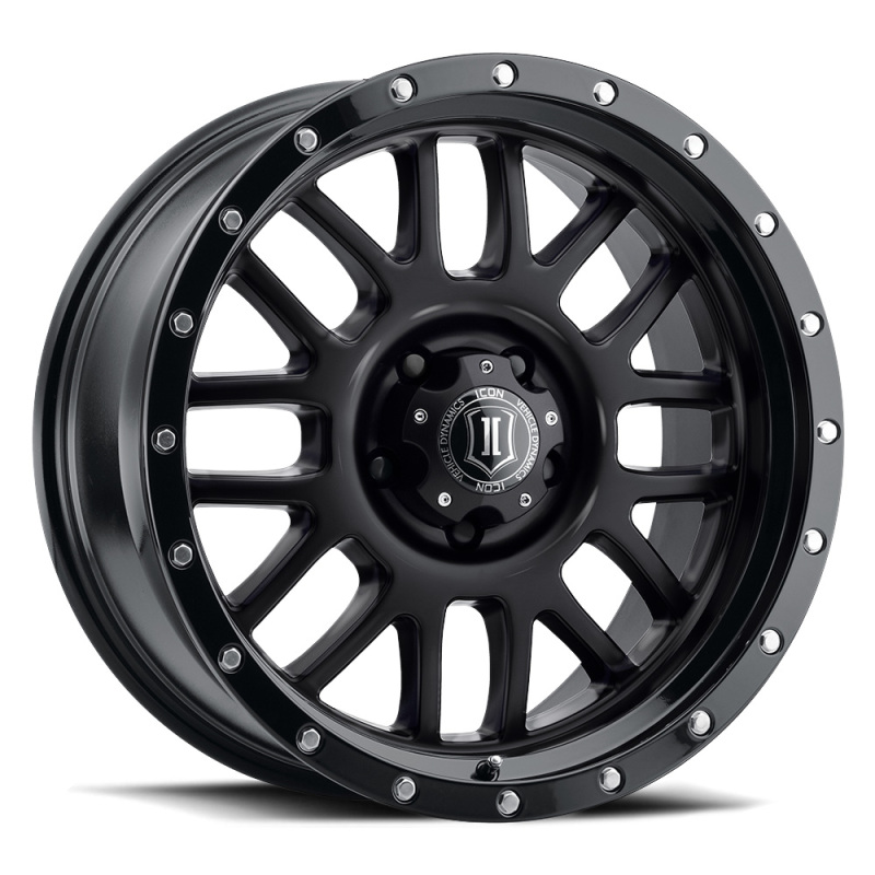 ICON Alloys ICON ALPHA 20X9 +16MM 6X139.7 GLOSS BLACK