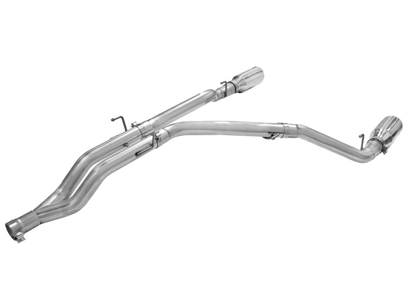 aFe MACH Force XP DPF-Back Exhaust 3in SS w/ 6in Polished Tips 2014 Dodge Ram 1500 V6 3.0L EcoDiesel thumbnail 8