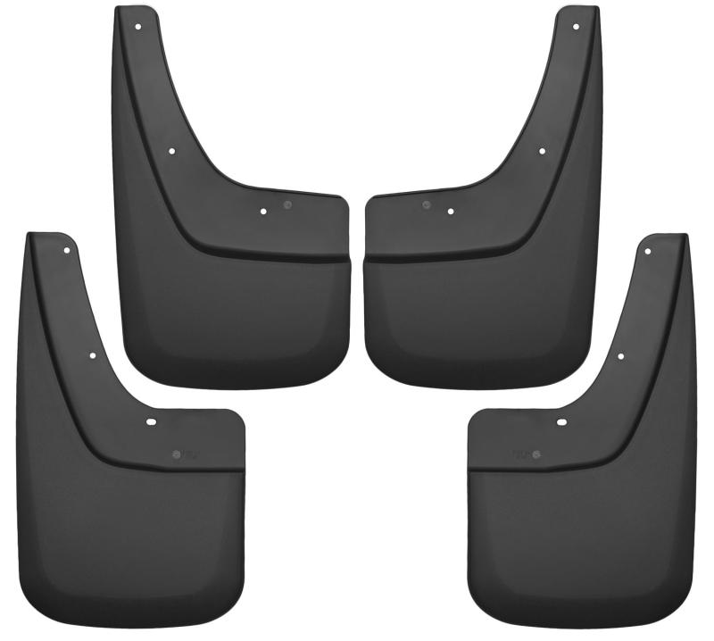 Husky Liners 14-17 GMC Sierra 1500 / 15-16 Sierra 2500 HD Front and Rear Mud Guards - Black thumbnail 4
