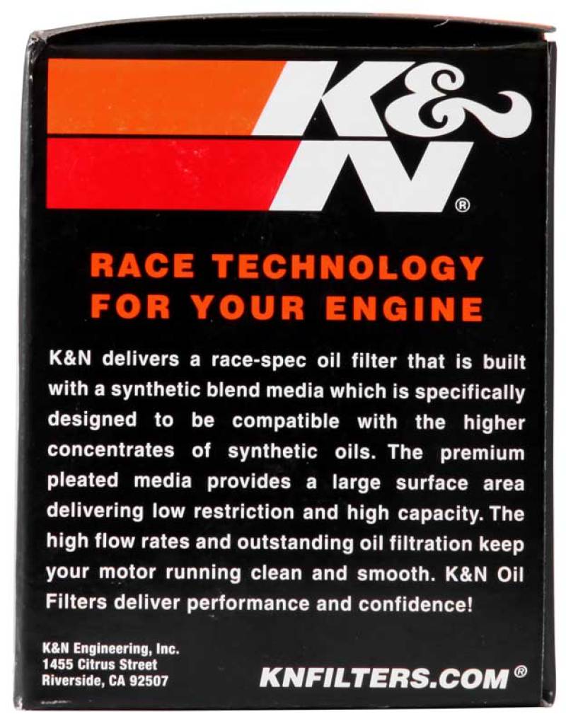 K&N Buell 2.563in OD x 2.969in H Oil Filter thumbnail 7