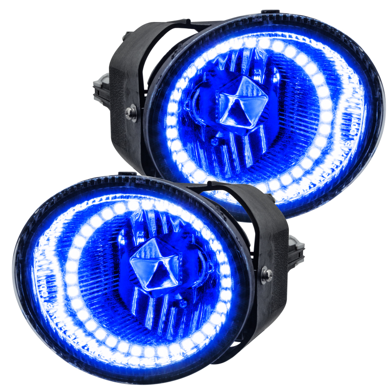 Oracle Lighting 01-02 Nissan Frontier Pre-Assembled LED Halo Fog Lights -Blue thumbnail 2