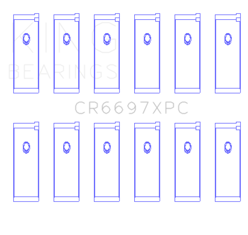 KING Performance Rod Bearings