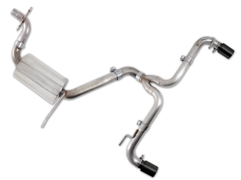 AWE Tuning Mk6 GTI Performance Cat-Back - Diamond Black Round Tips thumbnail 2