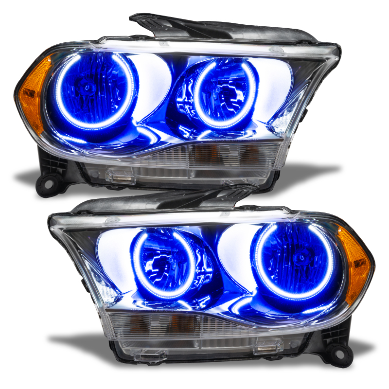 Oracle 11-13 Dodge Durango SMD HL Halogen - Chrome - Blue thumbnail 2