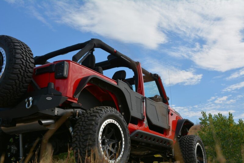 DV8 Offroad 07-18 Jeep Wrangler Jk Rock Doors thumbnail 8