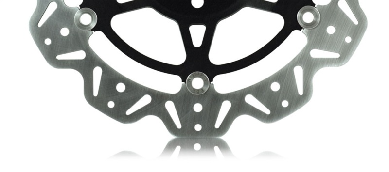 EBC 10-13 Ducati Monster 796 Front Left/Right Vee Floating Black Rotor