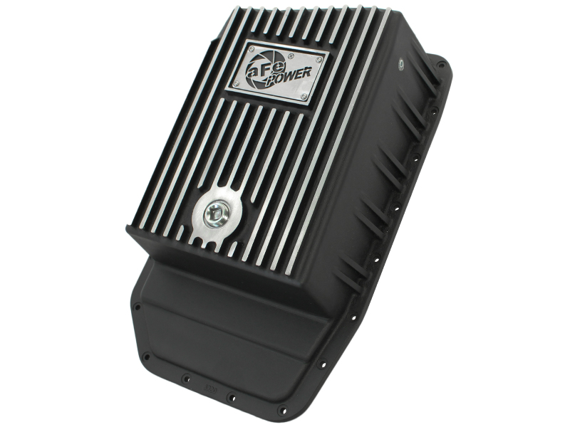 aFe Power Transmission Pan Black Machined 09-14 Ford 6R80 F-150 Trucks thumbnail 3