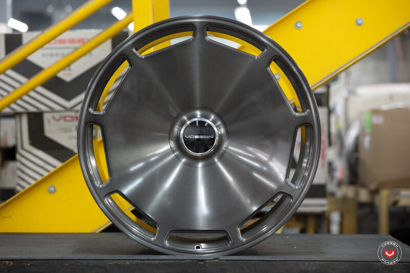 Vossen Forged GEN-6 - FLOATING CAP - 24x10 - ET13 - 5x120 - 72.56 - BRUSHED DARK SMOKE - GHOST II FR thumbnail 2