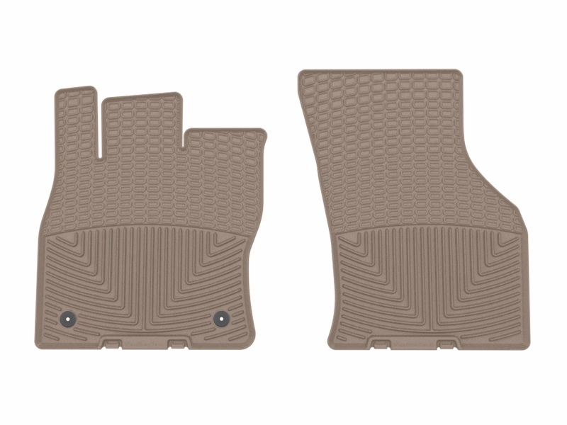 WT Rubber Mats - Front - Tan