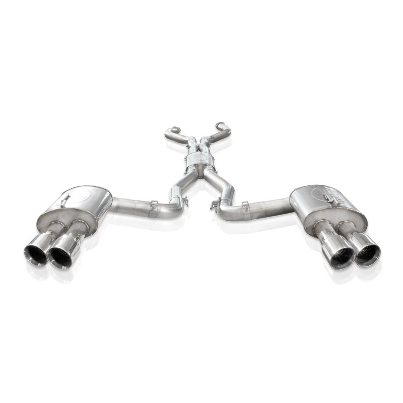 Stainless Works 2008-09 Pontiac G8 GT 3in Catback System X-Pipe Turbo Chambered Muffler 3.5in Tips