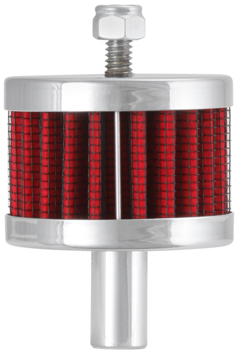 K&N Steel Base Crankcase Vent Filter 0.5in Vent OD x 2in OD x 1.5in Height thumbnail 8