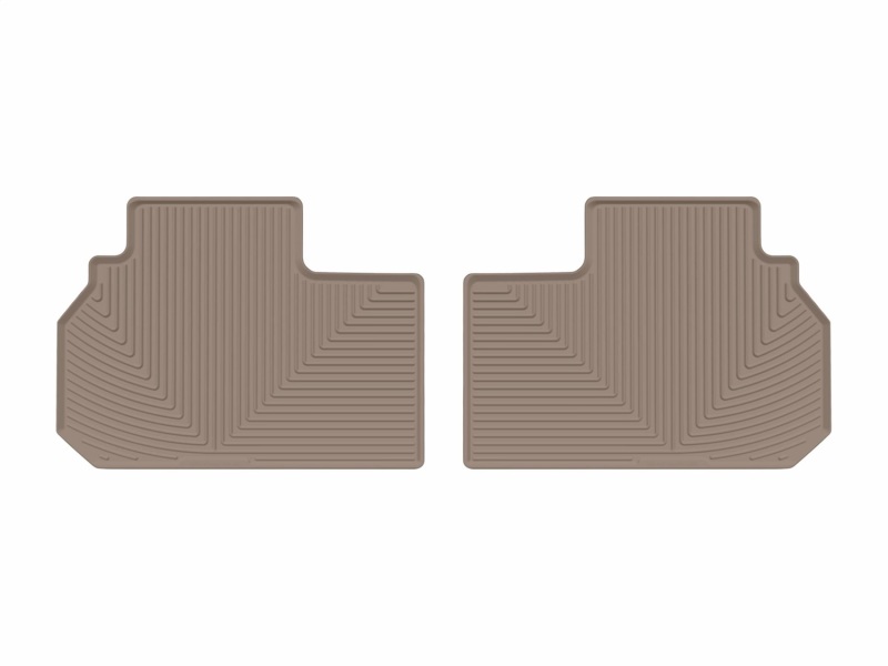 WT Rubber Mats - Rear - Tan