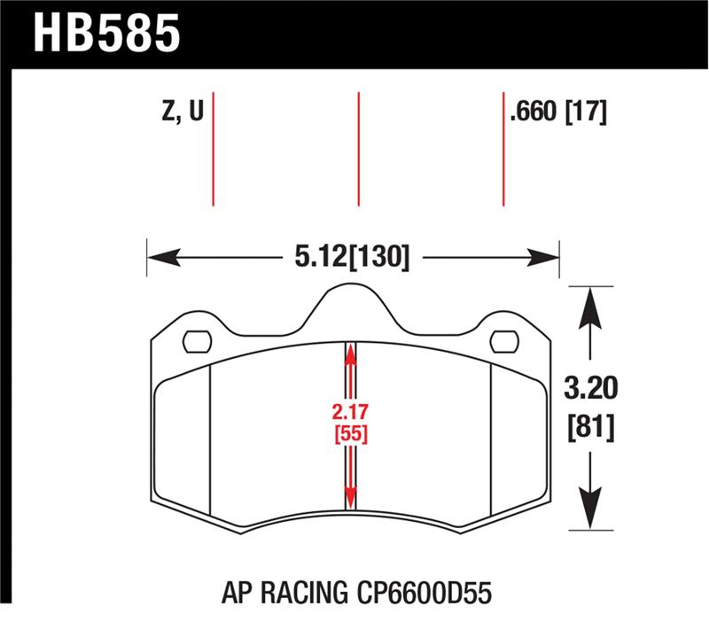 HAWK DTC-70 Brake Pad Sets