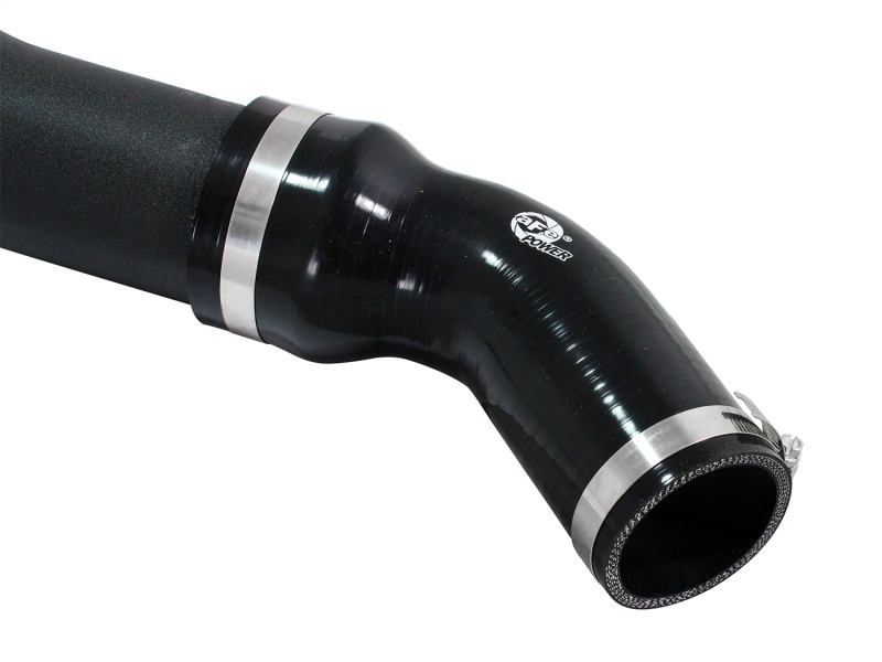 aFe Bladerunner Intercoolers 3in Black Tube Hot Side w/ Couplings & Clamps 14-15 Ram 1500 V6-3.0L thumbnail 4
