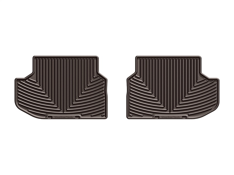 WT Rubber Mats - Rear - Cocoa