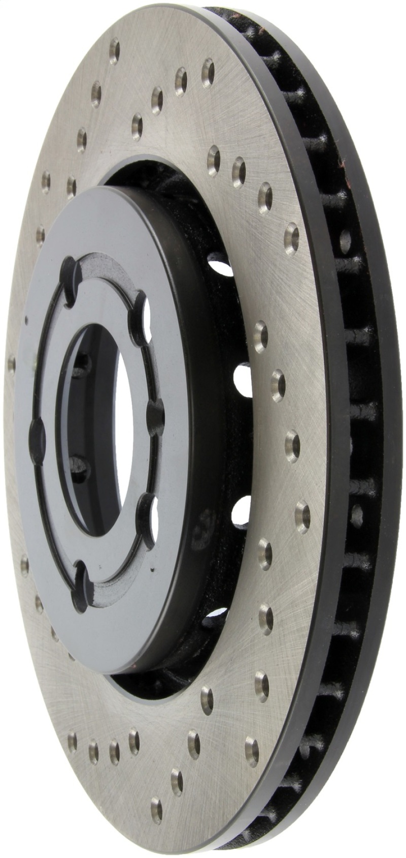 StopTech 03-05 VW Golf GTi (vented rear discs) Drilled Right Rear Rotor thumbnail 5