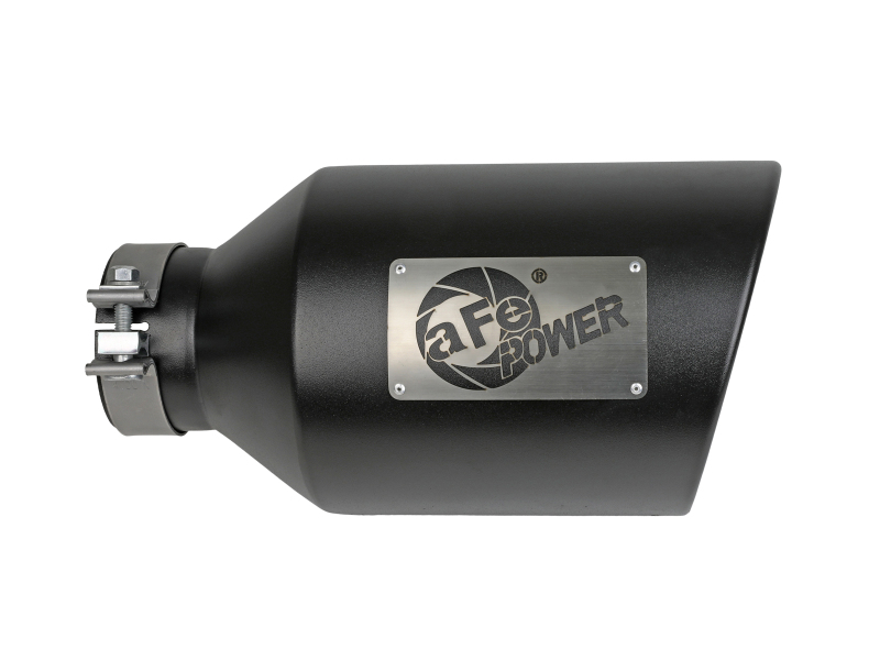 aFe Power MACH Force-Xp 409 Stainless Steel Clamp-on Exhaust Tip Black thumbnail 9